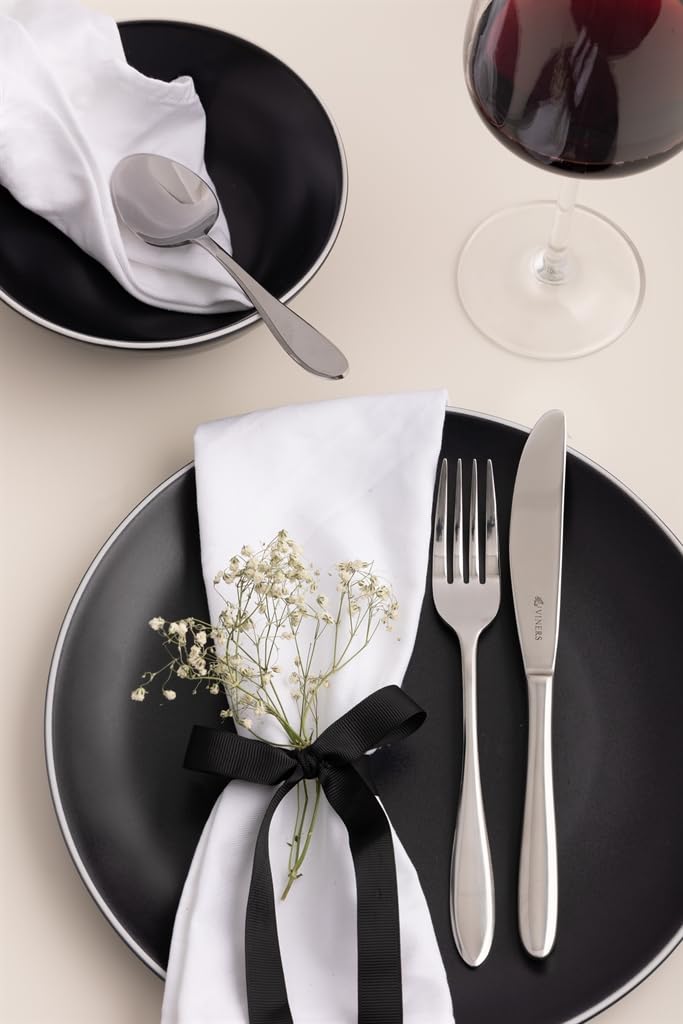 Amazon.com | Viners Eden 44 Piece 18/10 Silver Stainless